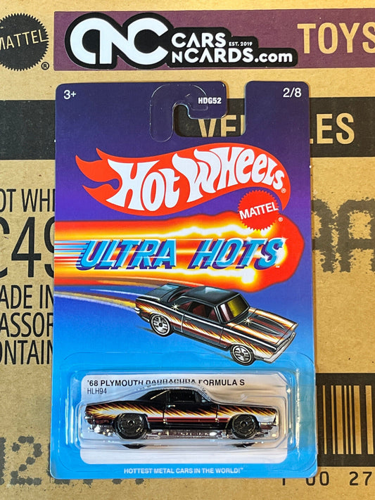 2022 Hot Wheels Ultra Hots #2/8 '68 Plymouth Barracuda Formula S NIP