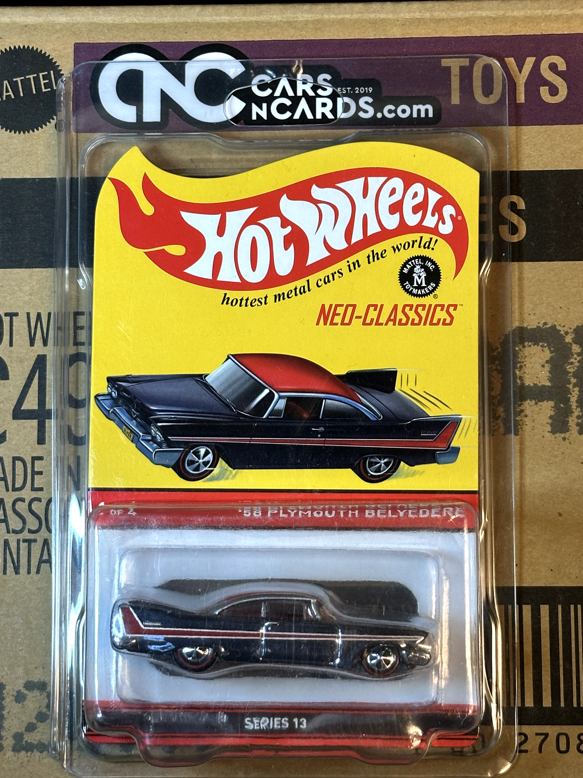 2014 Hot Wheels RLC Neo Classics Series 13 '58 Plymouth Belvedere 00925/03000