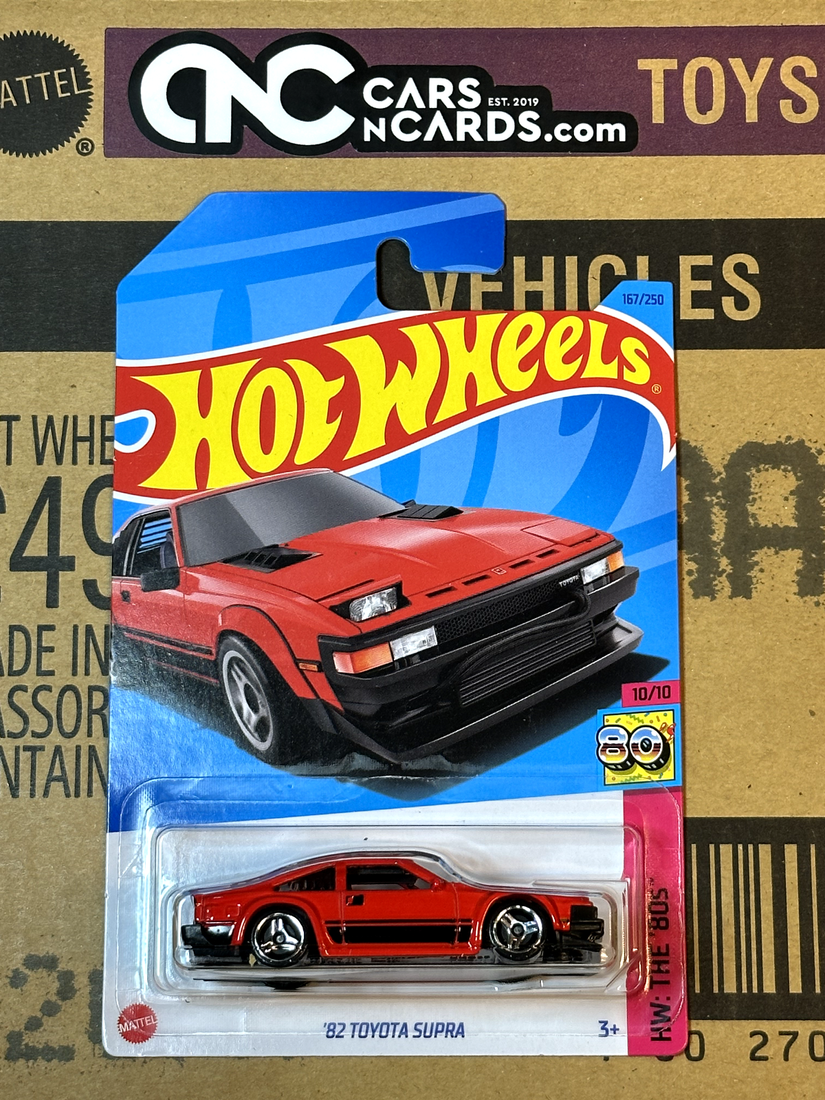 2023 Hot Wheels HW The 80s' 10/10 '82 Toyota Supra NIP