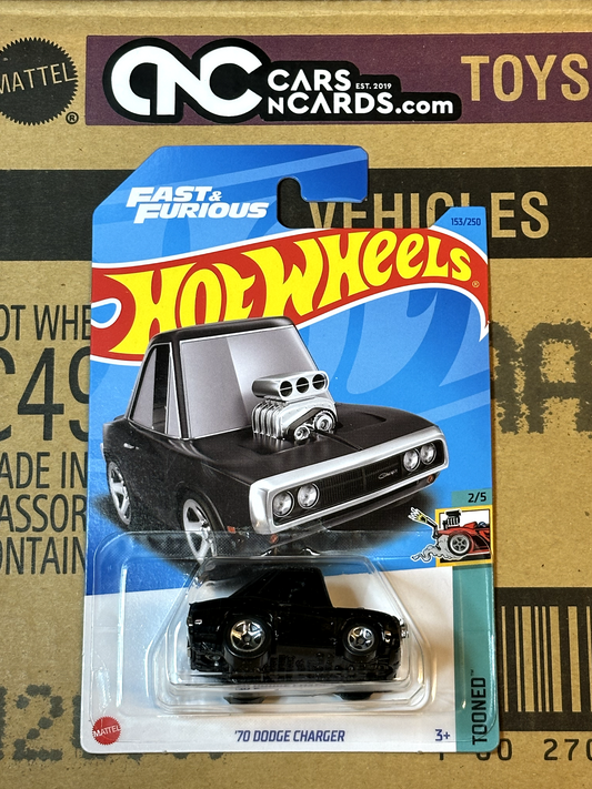 2023 Hot Wheels TOONED 2/5 Fast & Furious '70 Dodge Charger