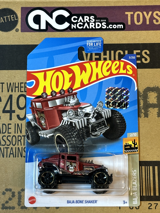 2022 Hot Wheels RLC Factory Sealed Baja Blazers Baja Bone Shaker Red