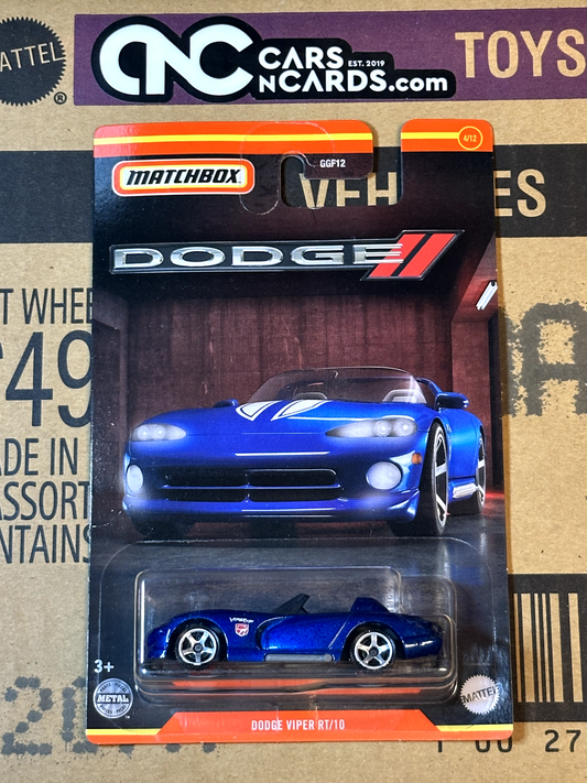 2022 Matchbox Dodge Series 4/12 Dodge Viper RT/10 NIP