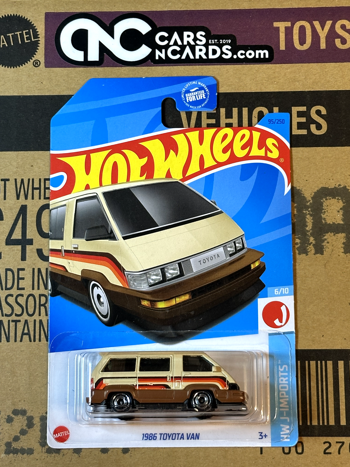2022 Hot Wheels HW J-Imports #7/10 1986 Toyota Van #173/250 Brown NIP