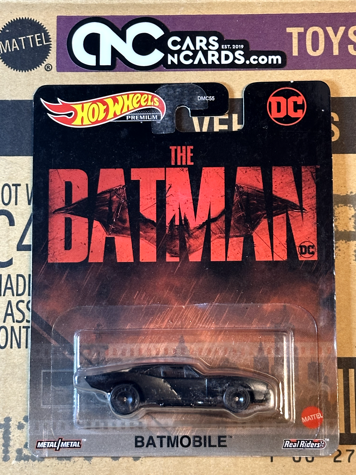 2023 Hot Wheels Premium Retro Entertainment DC The Batman Batmobile