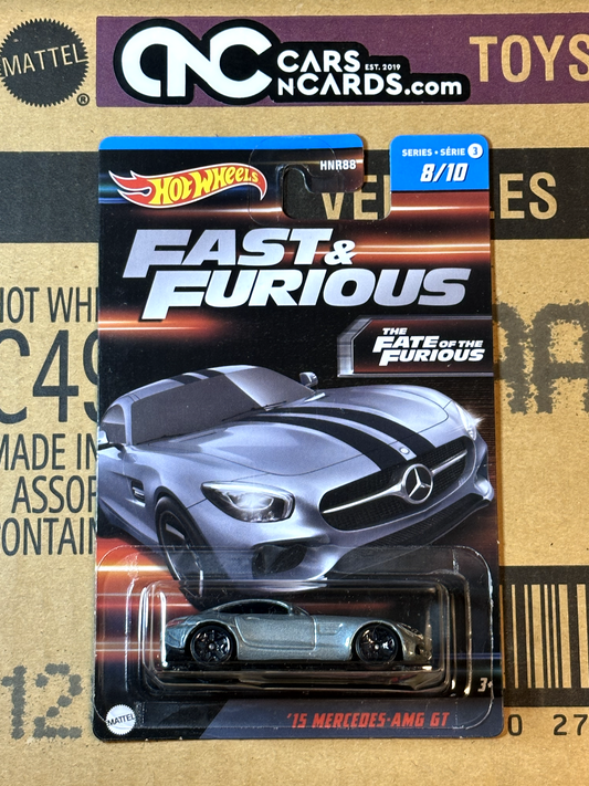 2023 Hot Wheels Fast & Furious The Fate of the Furious '15 Mercedes AMG GT 8/10