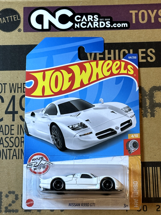 2022 Hot Wheels HW Turbo #4/10 Nissan R390 GTI White