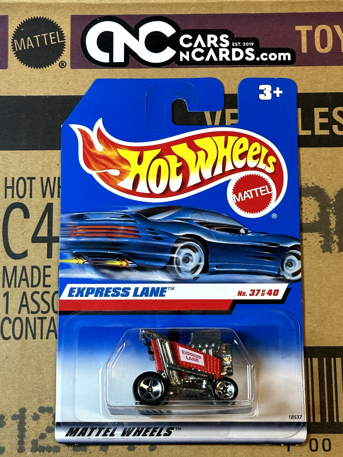 1998 Hot Wheels Express Lane Red First Editions #37/40 NIP