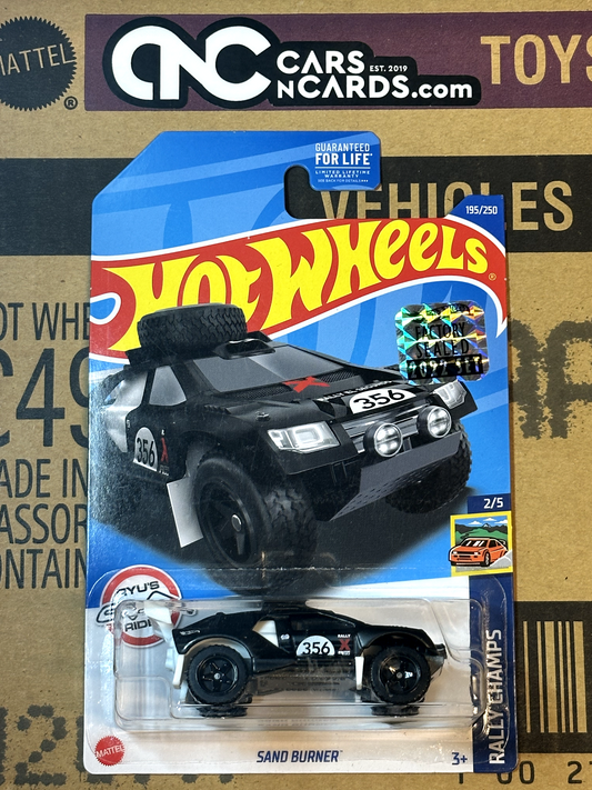 2022 Hot Wheels RLC Factory Sealed Rally Champs #2/5 Sand Burner Black