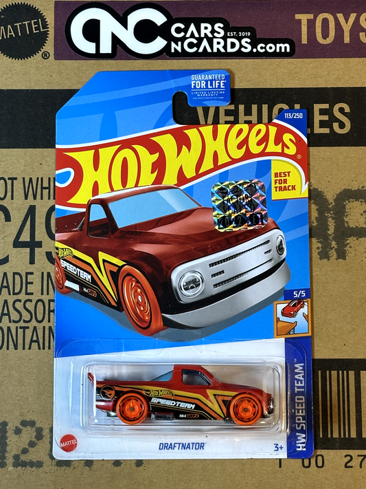 2022 Hot Wheels RLC Factory Sealed HW Speed Team #5/5 Draftinator Treasure Hunt