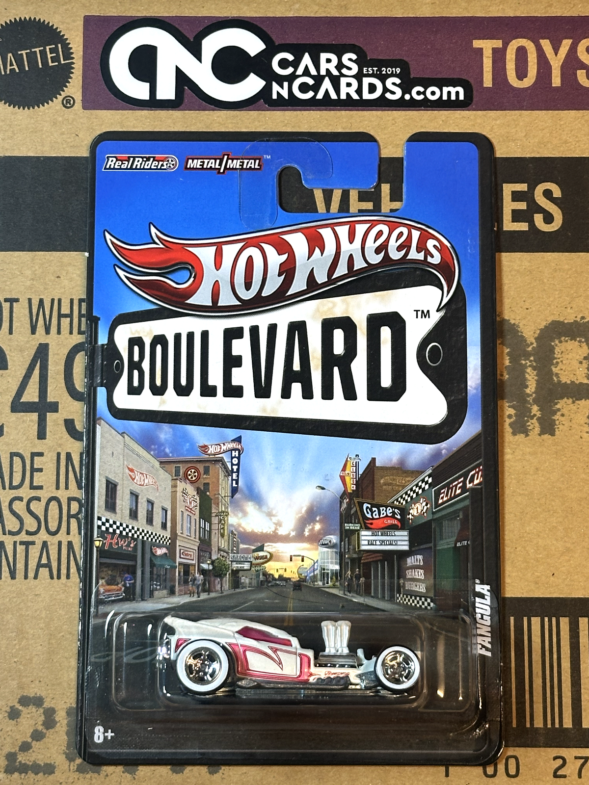 2012 Hot Wheels Boulevard Real Riders Fangula NIP