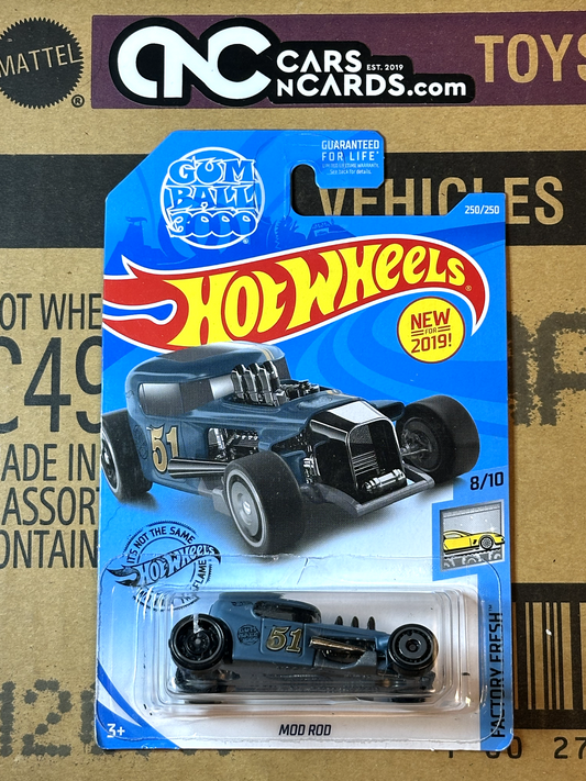 2019 Hot Wheels Factory Fresh 8/10 Mod Rod Gumball 3000 NIP