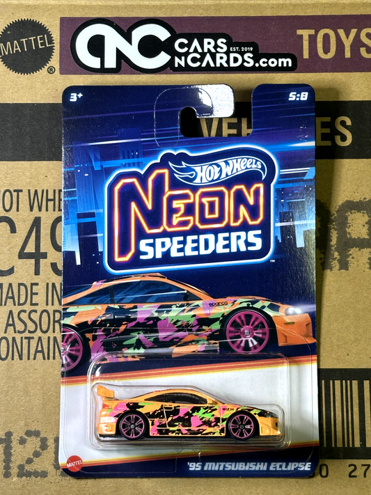 2024 Hot Wheels Neon Speeders 5:8 '95 Mitsubishi Eclipse