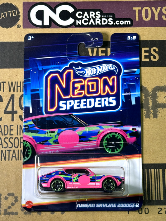 2024 Hot Wheels Neon Speeders 3:8 Nissan Skyline 2000GT-R