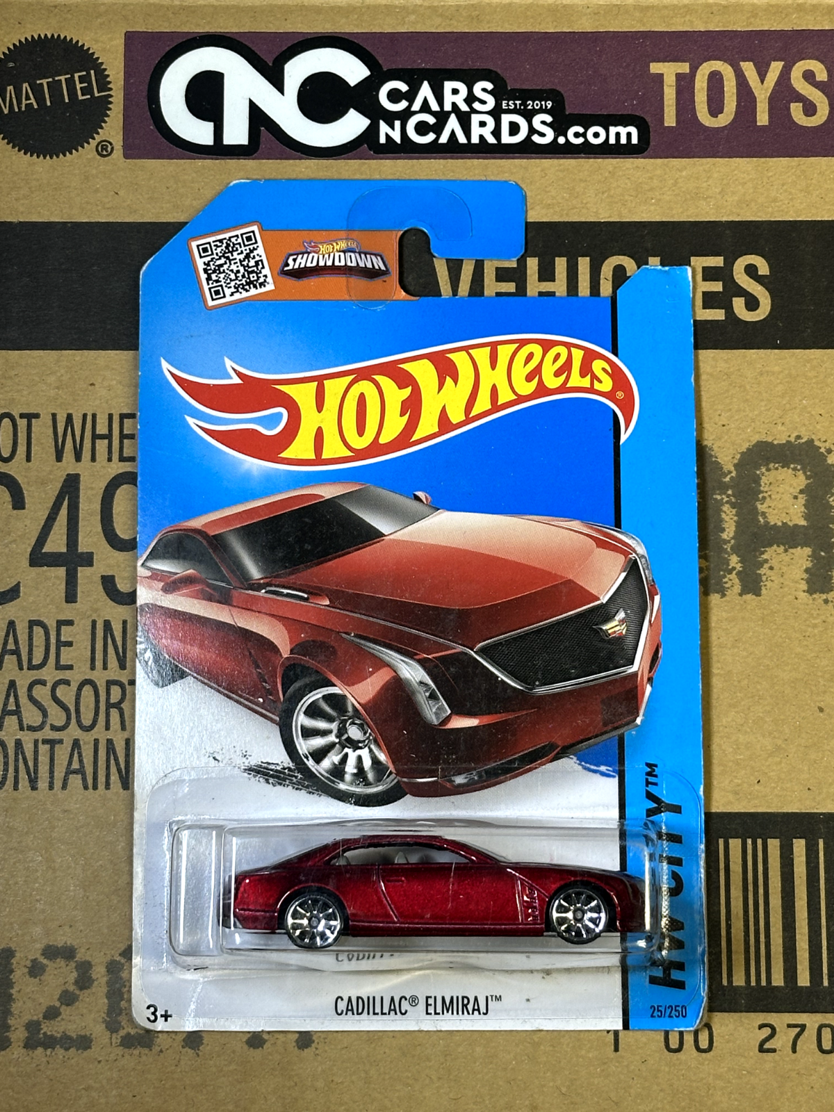 2014 Hot Wheels HW City Cadillac Elmiraj Red NIP