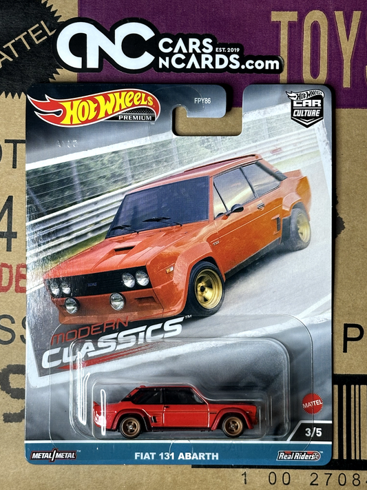 2023 Hot Wheels Premium Car Culture Modern Classics 3/5 Fiat 131 Abarth