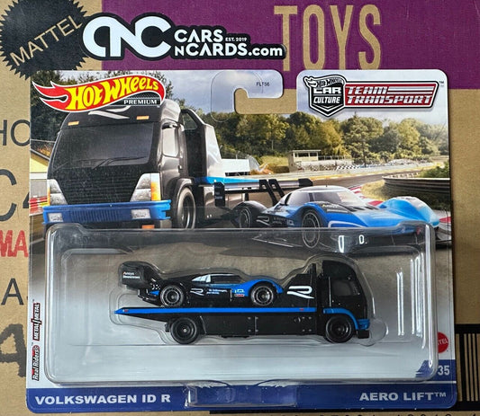 2021 Hot Wheels Premium Car Culture Team Transporter #35 Volkswagen ID R