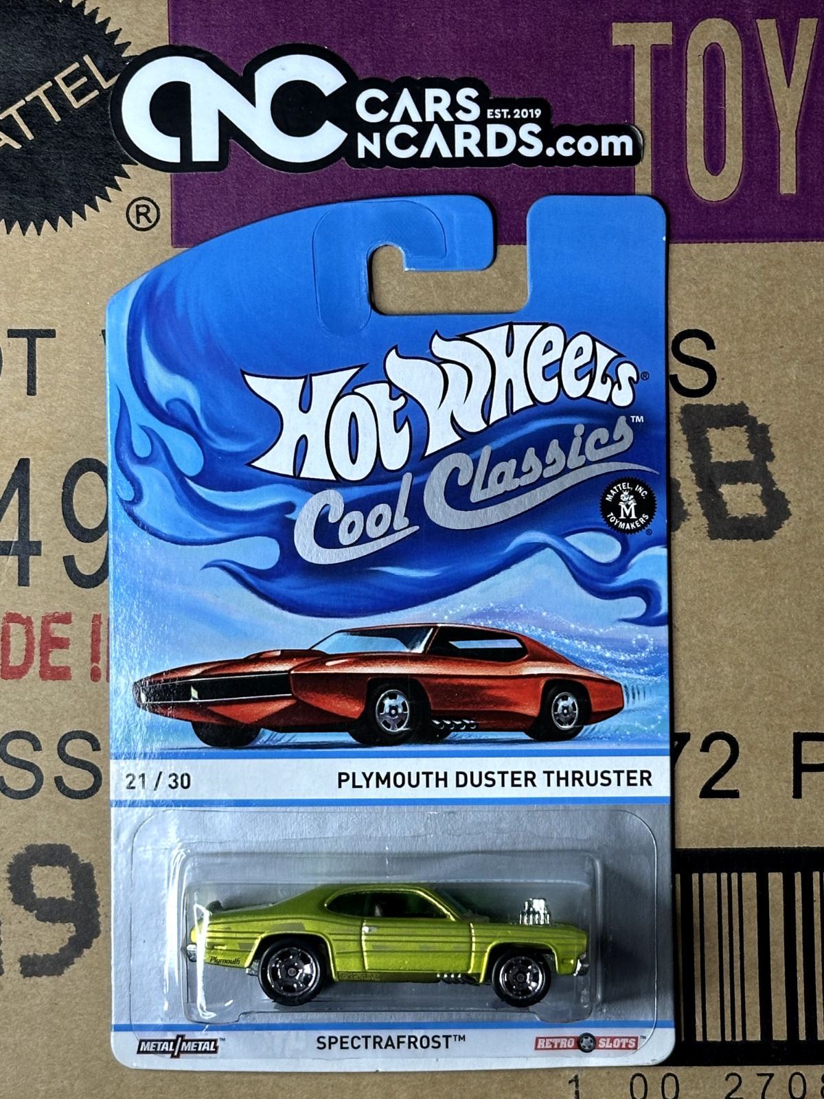 2013 Hot Wheels Cool Classics Plymouth Duster Thruster 21/30 NIP