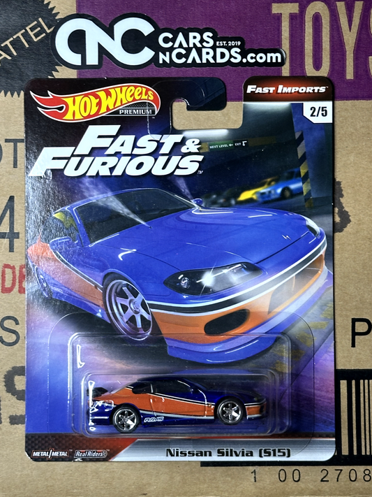 2019 Hot Wheels Fast Imports 2/5 Nissan Silvia (S15) NIP