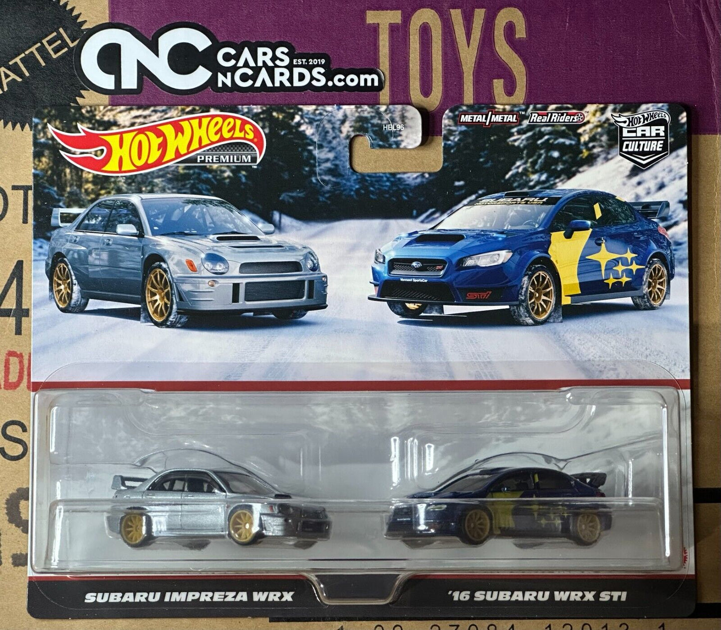 2023 Hot Wheels Premium Car Culture Subaru Impreza WRX STI 2 Pack