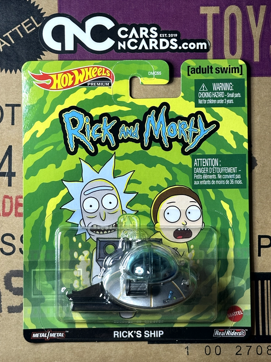 2020 Hot Wheels Premium Pop Culture Rick And Morty Rick's Ship