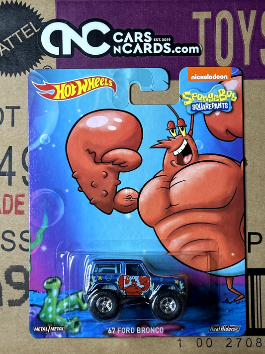 2014 Hot Wheels Pop Culture Nickelodeon SpongeBob Squarepants '67 Ford Bronco