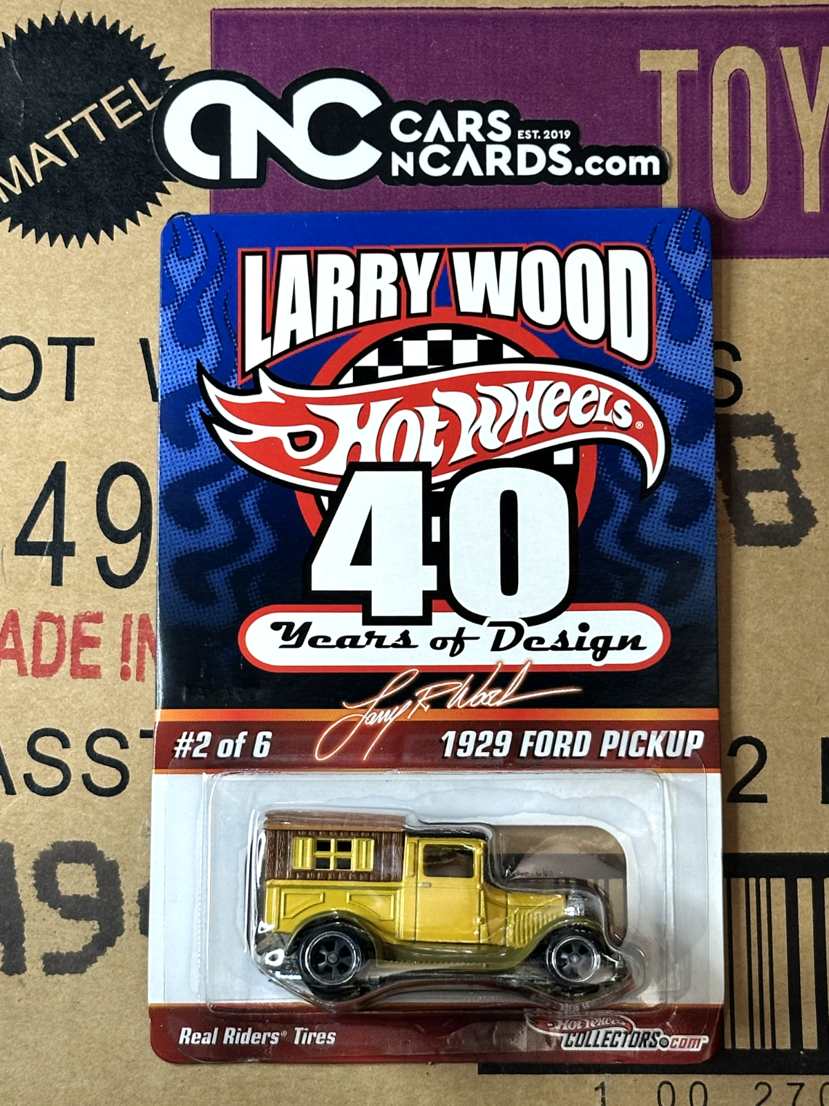 2009 Hot Wheels Larry Wood 40 Years of Design 1929 Ford Pickup #2/6 #03358/06500