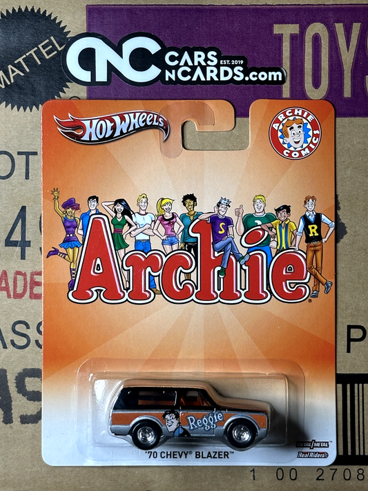 2013 Hot Wheels Premium Pop Culture Archie Comics '70 Chevy Blazer Reggie