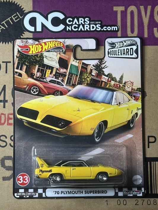 2020 Hot Wheels Premium Boulevard #33 '70 Plymouth Superbird