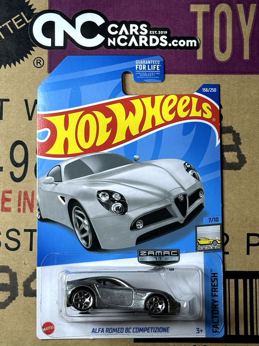 2022 Hot Wheels Factory Fresh 7/10 Zamac Alfa Romeo 8C Competizione