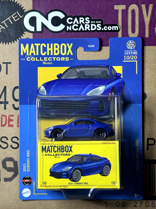 2024 Matchbox Collectors Series Real Riders 2021 Subaru BRZ 10/20