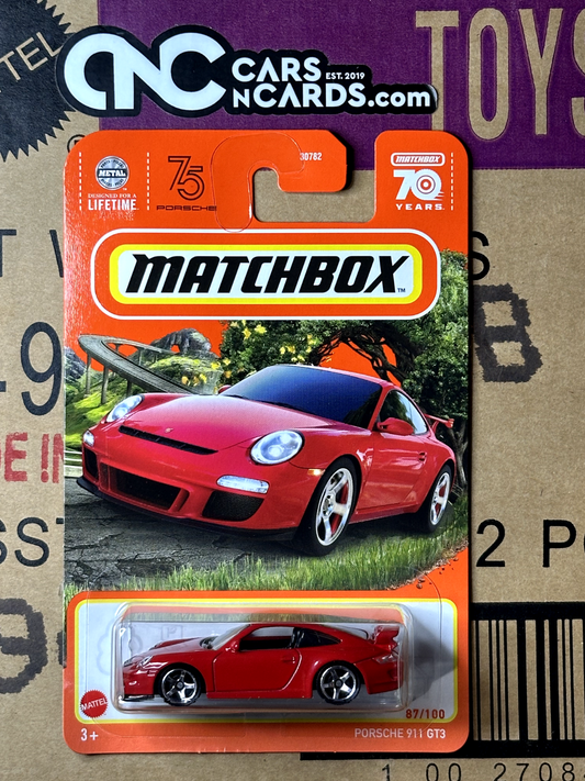 2024 Matchbox Porsche 911 GT3 Red 87/100