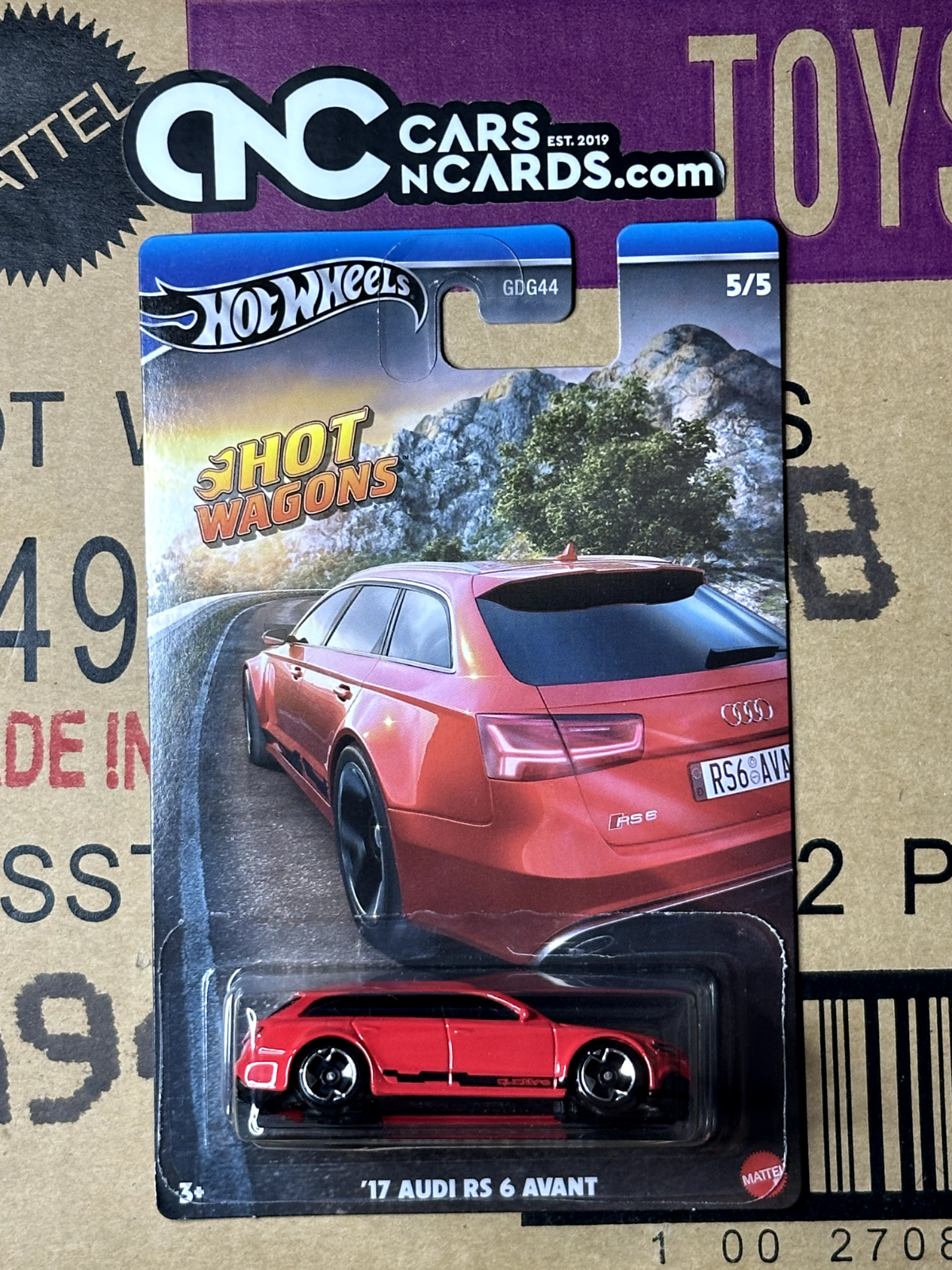 2024 Hot Wheels Hot Wagons '17 Audi RS 6 Avant 5/5