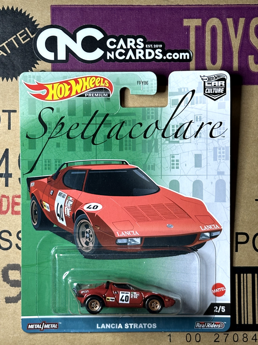 2023 Hot Wheels Premium Car Culture Spettacolare 3/5 Lancia Stratos