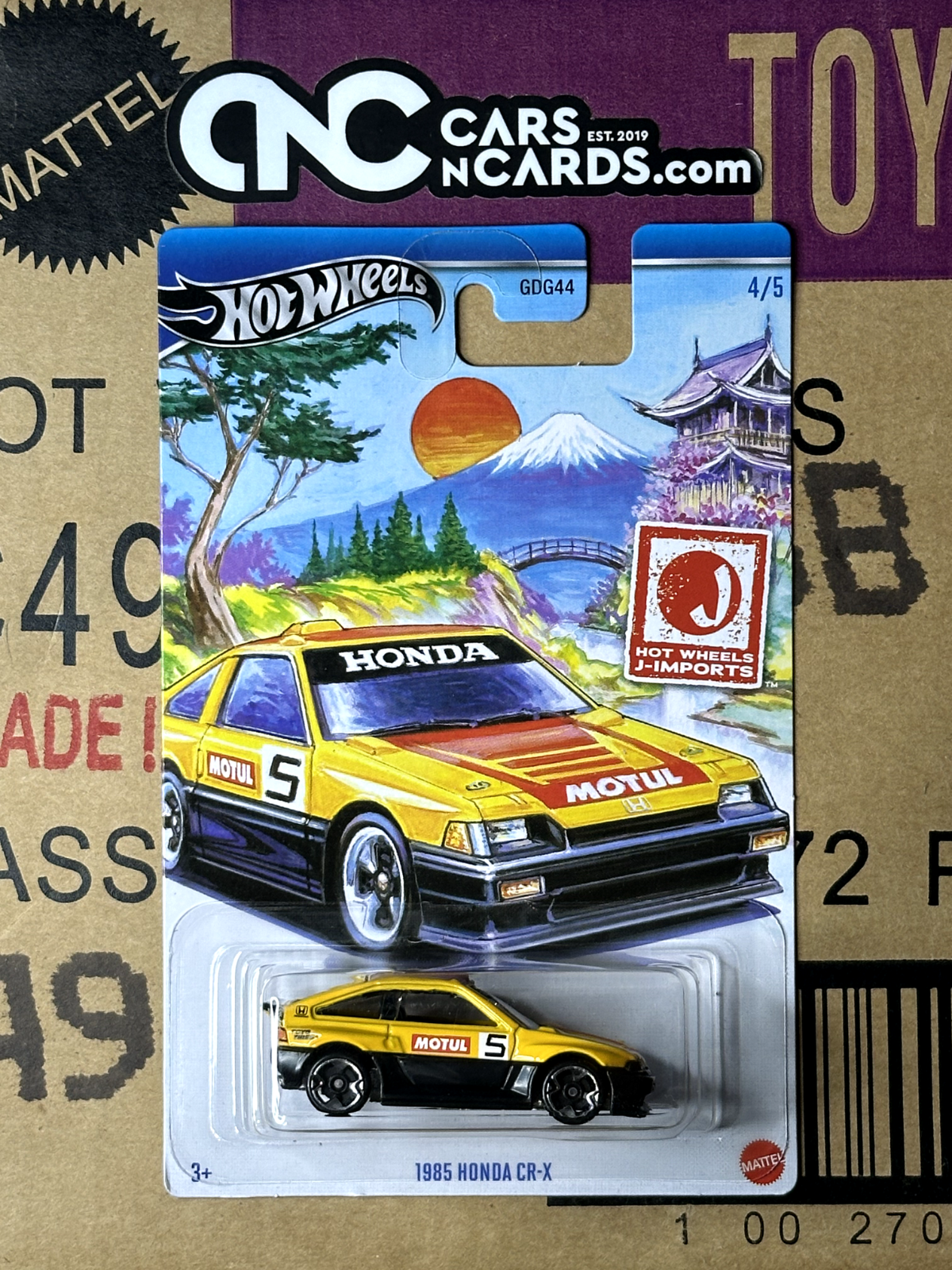 2024 Hot Wheels J-Imports 4/5 1985 Honda CR-X