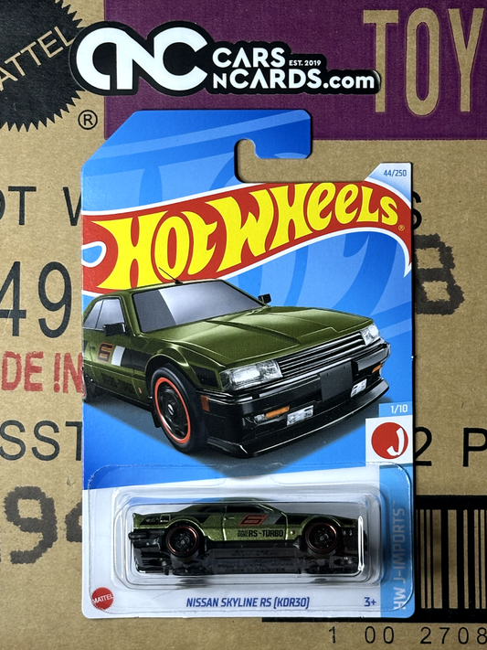 2024 Hot Wheels HW J-Imports 1/10 Nissan Skyline RS (KDR30) Green