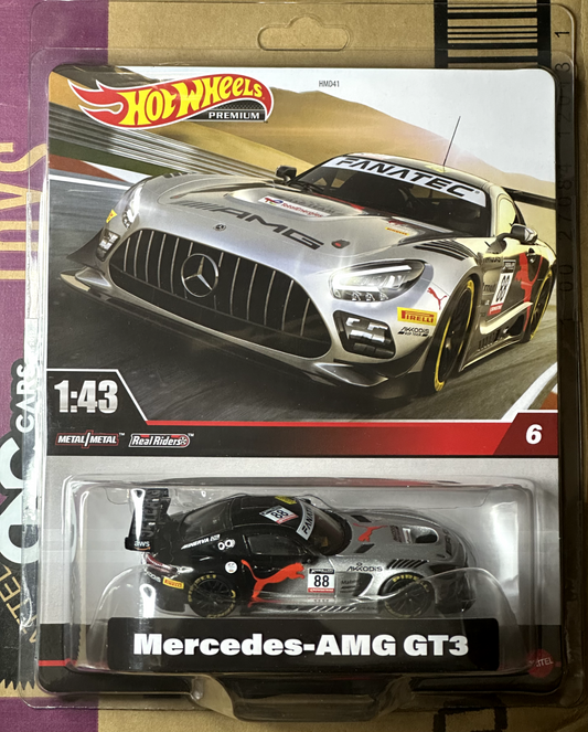 2024 Hot Wheels Premium 1:43 Scale Mercedes-Benz AMG GT3