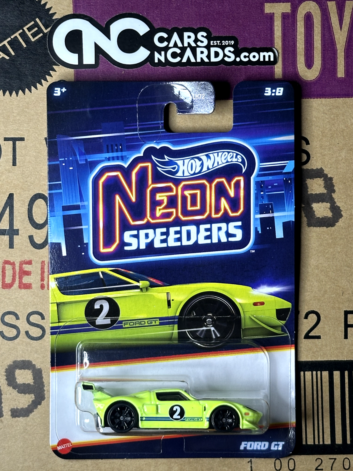 2024 Hot Wheels Neon Speeders 3/8 Ford GT