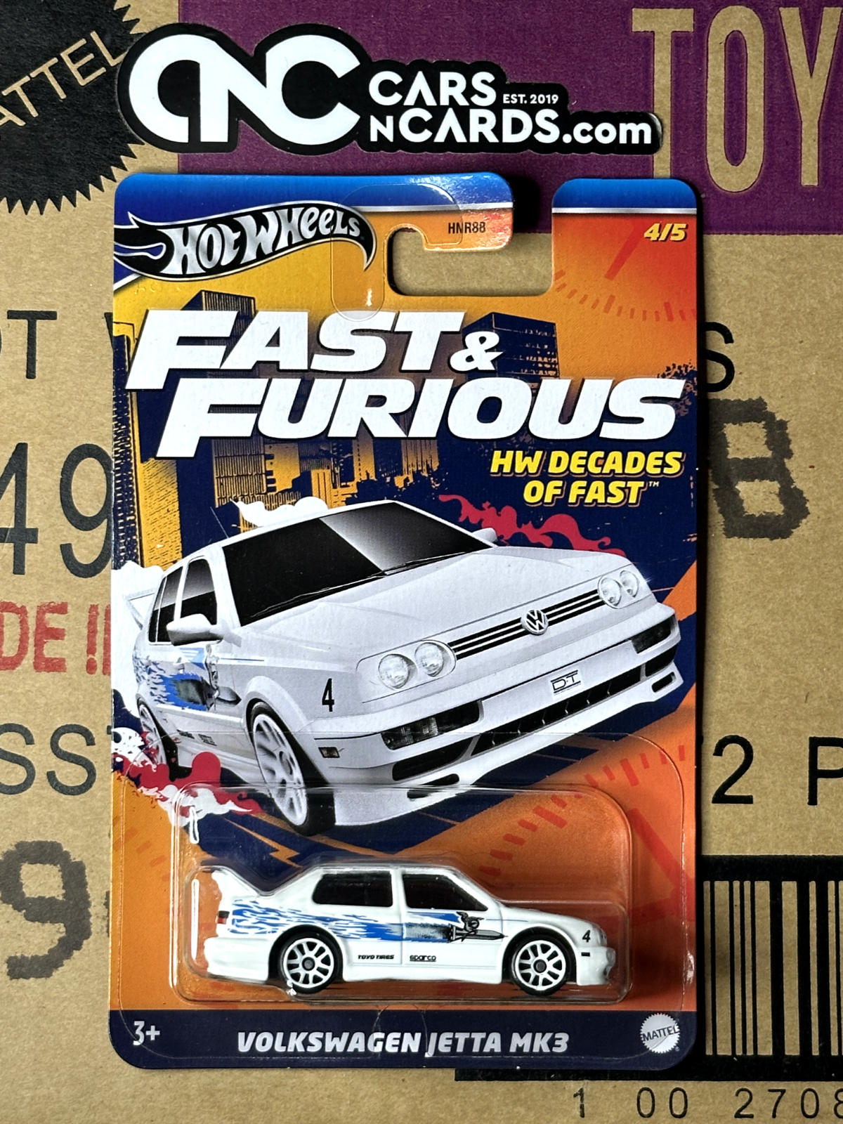 2024 Hot Wheels Fast & Furious HW Decades of Fast 4/5 Volkswagen Jetta MK3