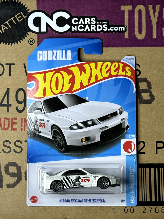 2024 Hot Wheels J-Imports 5/10 Godzilla Nissan Skyline GT-R BCNR33