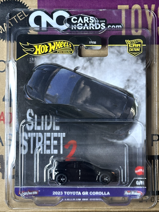 2024 Hot Wheels Premium Car Culture Slide Street 2 Toyota GR Corolla Chase 0/5