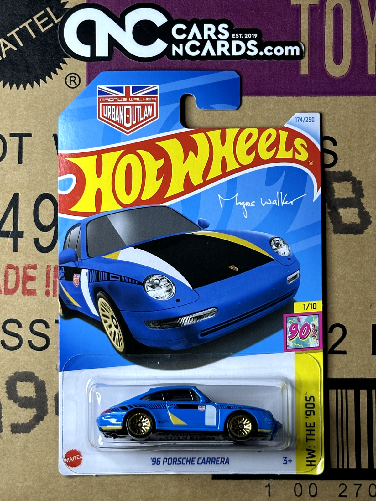 2024 Hot Wheels HW: The '90s 1/10 Magnus Walker Urban Outlaw '96 Porsche Carrera