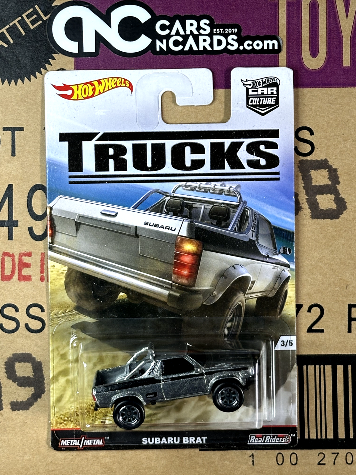 2016 Hot Wheels Premium Car Culture Trucks 3/5 Subaru Brat