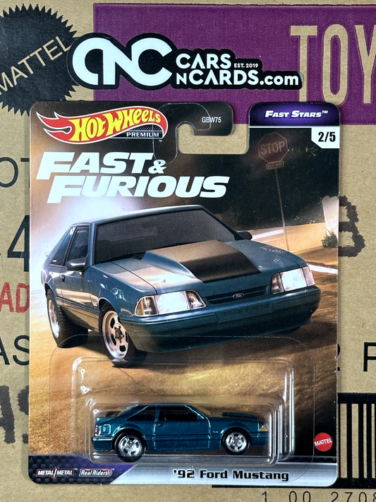 2021 Hot Wheels Fast & Furious Fast Stars 2/5 '92 Ford Mustang Foxbody