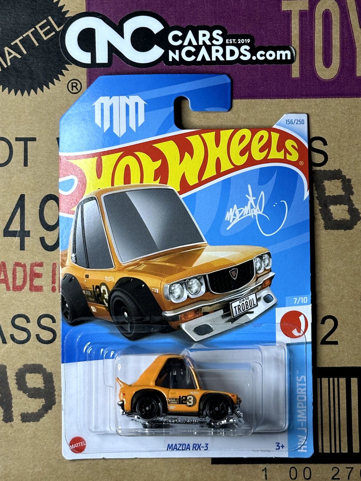 2024 Hot Wheels J-Imports 7/10 Mazda RX-3 Tooned