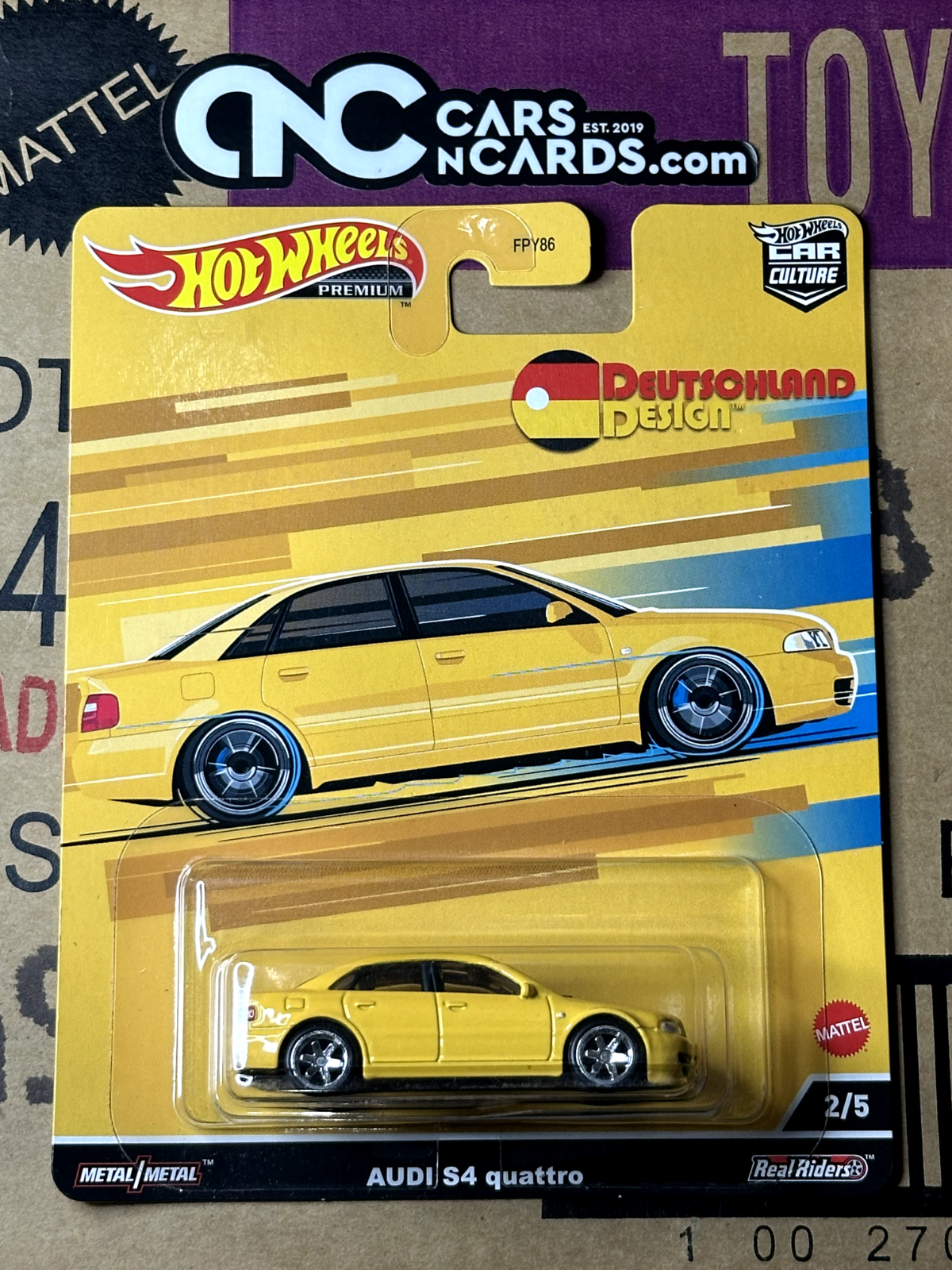 2022 Hot Wheels Premium Deutschland Design Audi S4 Quattro 2/5