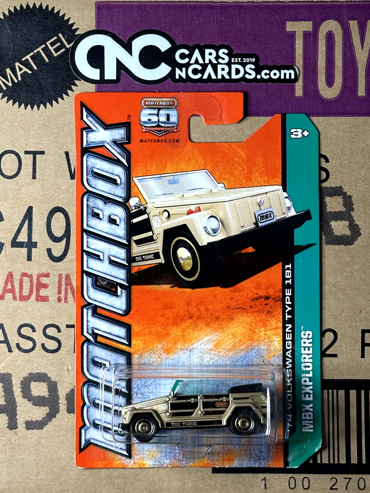 2012 Matchbox MBX Explorers '74 Volkswagen Type 181