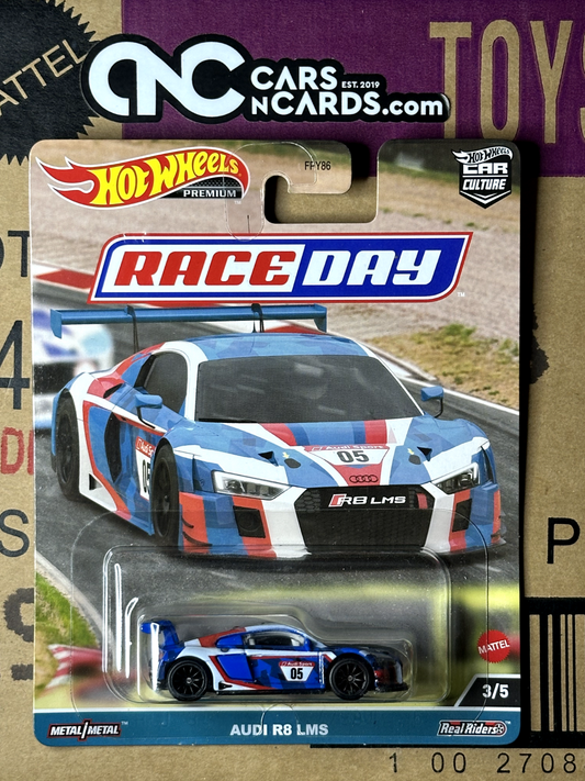 2023 Hot Wheels Premium Car Culture Race Day 3/5 Audi R8 LMS