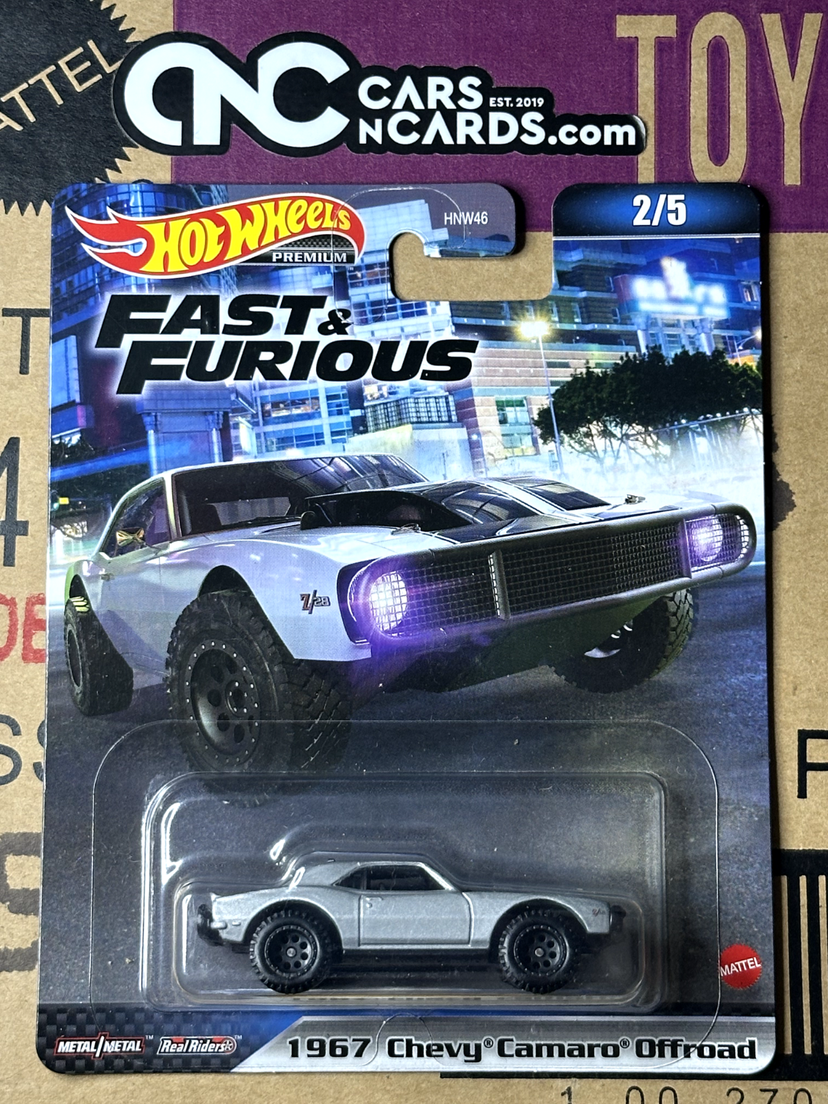 2023 Hot Wheels Fast & Furious 2/5 1967 Chevy Camaro Offroad