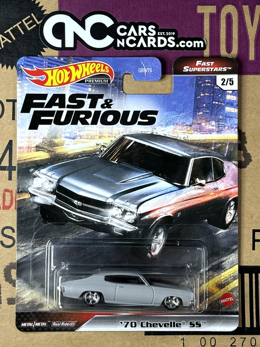 2021 Hot Wheels Premium Fast & Furious Fast Superstars #2/5 '70 Chevelle SS