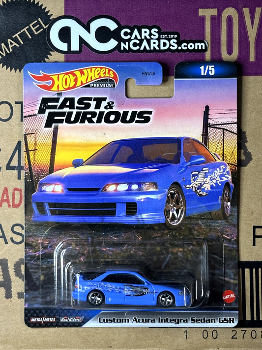 2023 Hot Wheels Fast & Furious 1/5 Custom Acura Integra Sedan GSR